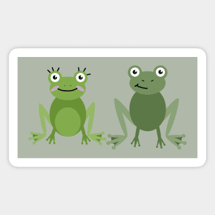 Two frogs Magnet